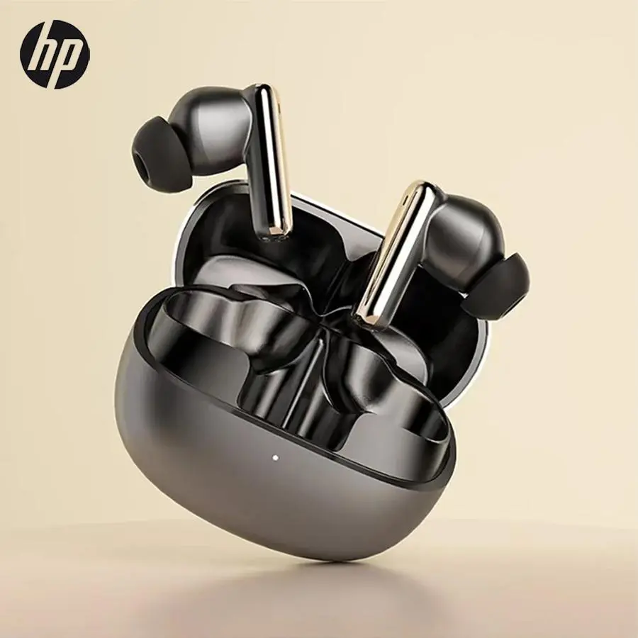 HP H23C Earphone, In-ear Design Earbuds with Noise Cancelling & Microphone, Wireless Bluetooth-compatible Earbuds, Waterproof Sports Earphone for Running, Office