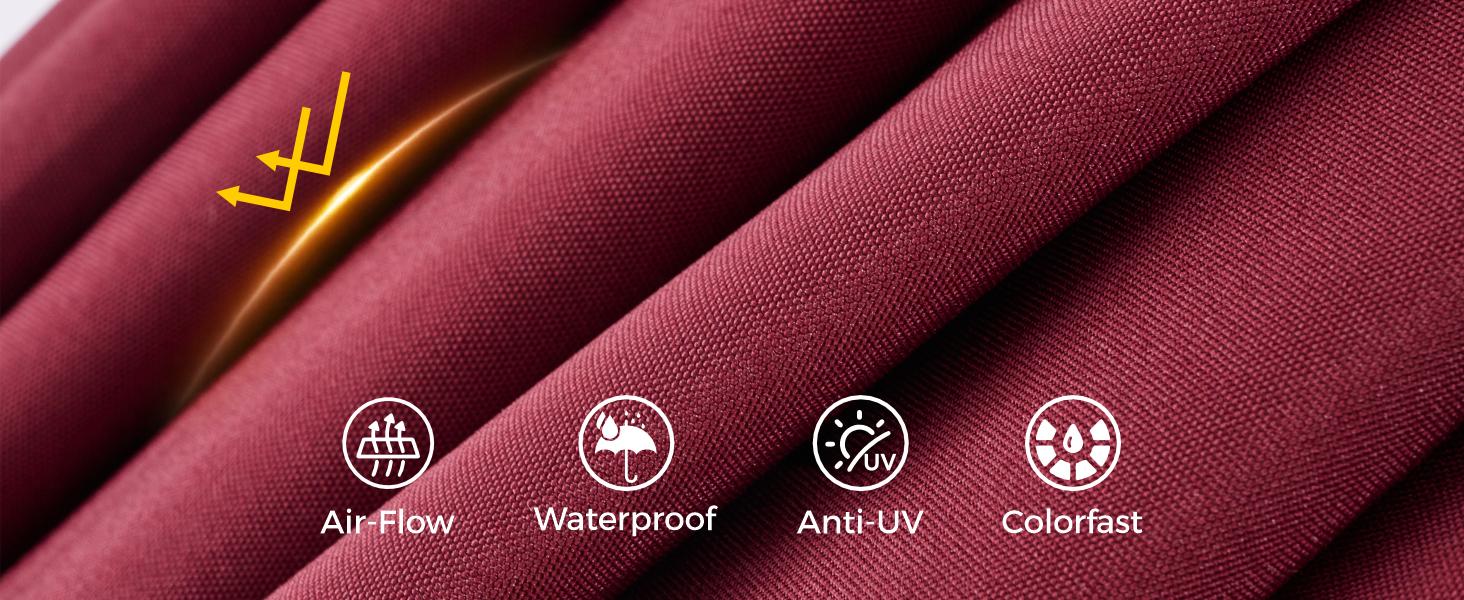 Sweetcrispy 15ft Large Rectangle Patio Umbrella - Polyester Adjustable UV Resistant Sunshade Canopy, Includes Base for Large Area Coverage, Ideal for Deck, Backyard, Adjustable Canopy, Uv Resistant Canopy