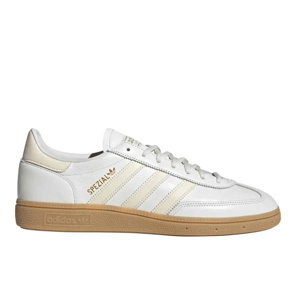 adidas Mens Handball Spezial Lace Up Sneakers Shoes Casual - White