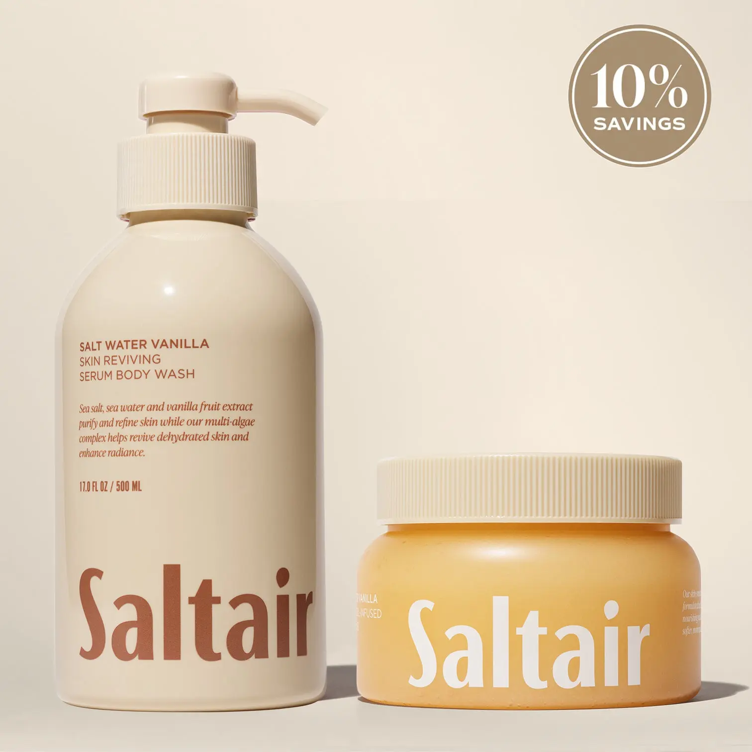 Salt Water Vanilla - Double Cleansing Duo