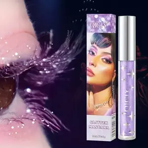 High-Shine Mascara - Waterproof and Smudge-Proof, Curled Lashes, Three Shine Effects, Long-Lasting Makeup, Suitable for All Skin Types