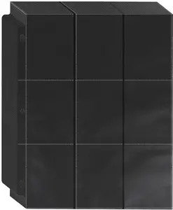 900 Pockets Trading Card Binder Sleeves - Baseball Card Sleeves for Standard Size Sports Cards, Ideal for 3 Ring Binder Use