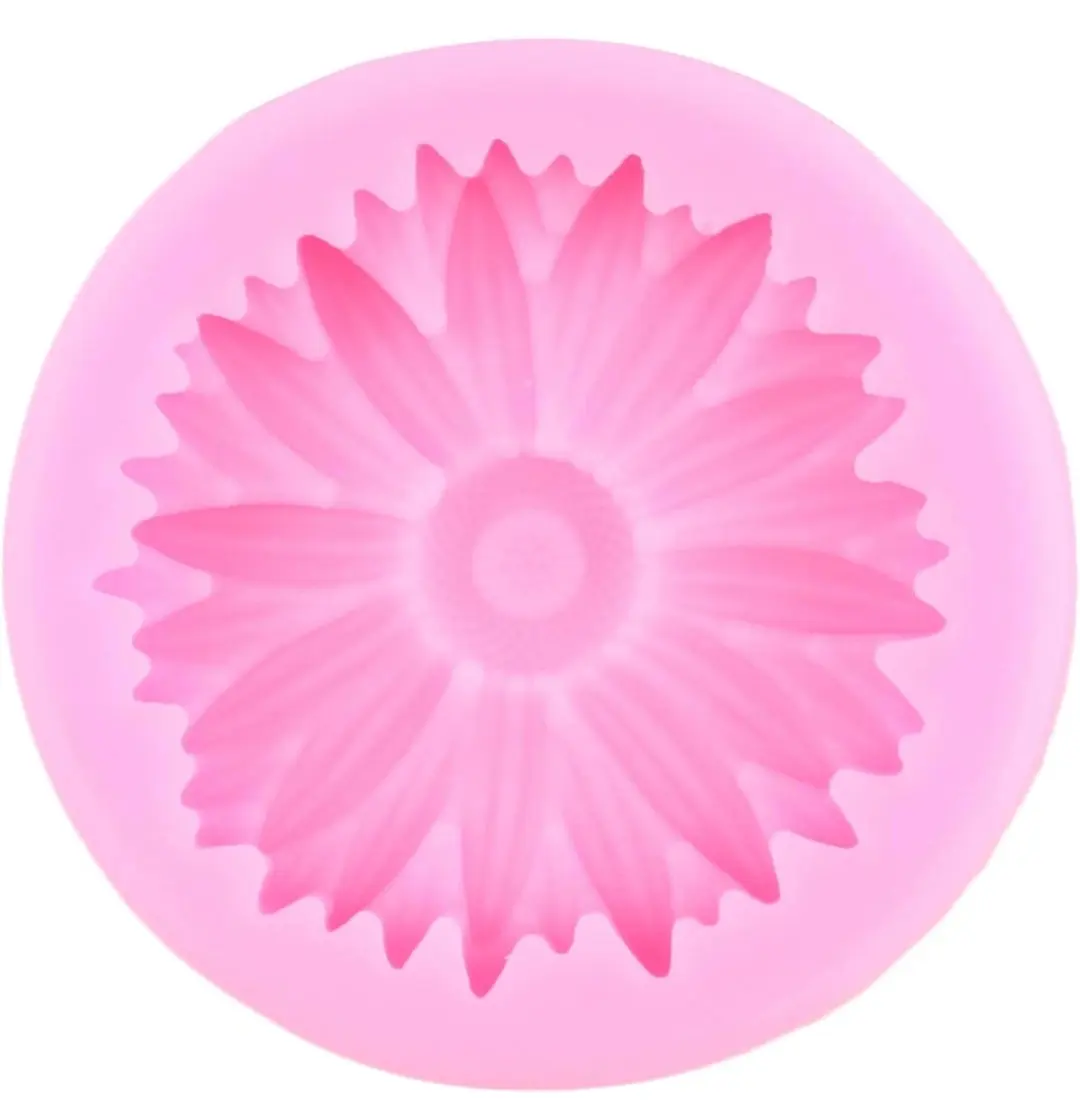 Sunburst Flower Silicone Mold – Daisy Fondant, Chocolate & Candy Mold