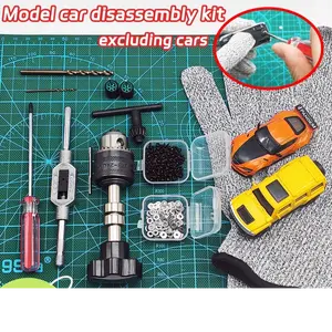 1/64 Wheel Hub Modification Tool Kit Diecast Model Car Disassemble Beginner to Advanced the tool Package Fixing Tool