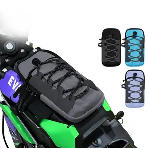 Electric Dirt Bike Front Frame Bag & Battery Cover Storage Bag – Fits Electric Dirt Bikes, Plus Sports Arm Strap Bag & Wrist Bag for Phone Storage, Essential Bike Accessories for Rides