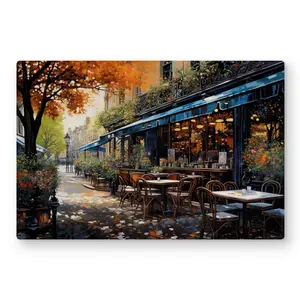 212 MAIN Modern Aluminium Metal Print Wall Art - 24x36 in. "My Secret Place" Street Scene Artistic Photo, Lightweight Home Decor for Room Decorations (Home Supplies, Posters & Prints)