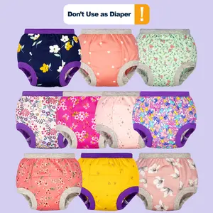 10-Pack Kids’ Potty Trainer Underwear – Breathable Cotton Pants for Easy Toilet Learning