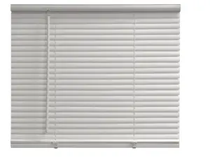 White Light Filtering Blinds - Cordless, 1" Vinyl, 36" Width x 64" Length venetian blinds cordless blinds