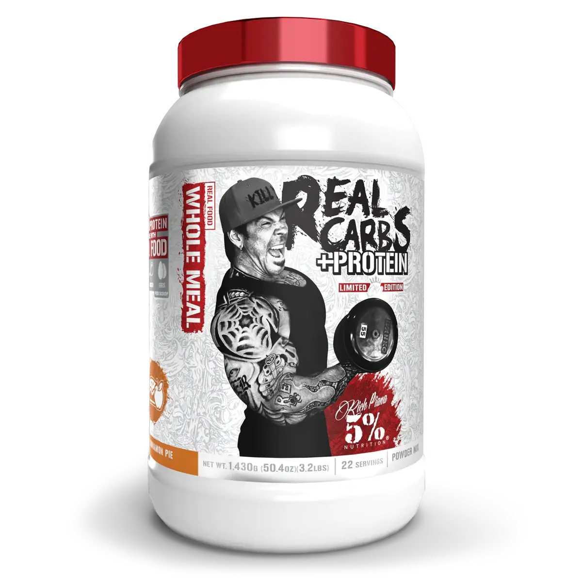 5% Nutrition Edible Mass Gainer Protein Powder - Premium High Natural Protein Edible Supplement, Complete Blend + Real Carbs for Muscle Support & Fitness Goals, Edible Supplements