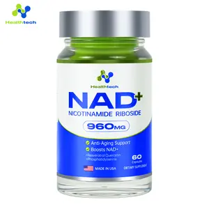 Newlife Healthtech NAD+ Supplement 960mg for Anti-Aging, Brain Health, Improves Focus, Cellular Energy & Vitality, Nicotinamide Riboside - 60 Count