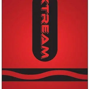 Red Xtream crayon wrap shrink wrap for your bat