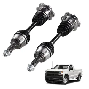 VEVOR CV Axle Shaft Assembly, 2 Pieces Front Left Right (Driver and Passenger Side), Automotive Replacement Axles Pair Compatible with 1999-2006 Chevrolet Silverado 1500, Alloy Steel Carbon Steel