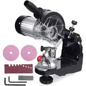 VEVOR Electric Chainsaw Sharpener, 230W Professional Multi - Angle Adjustable Chain Grinder 3000RPM, Electric Chainsaw Blade Sharpener for 1/4 to 2/5 ChainsVEVOR Super Brand Day