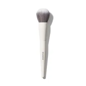 Morphe M102 Rounded Cream & Liquid Foundation Brush for Light Buildable Coverage - Very Fluffy Stippling and Buffing Tool