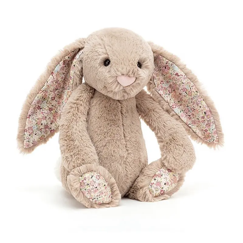 Jellycat Bashful Bunny Ultra-Soft Plush Keychain - Iconic Toy with Long Floppy Ears, Velvet Touch, Ideal for Snuggles, Nursery Gift