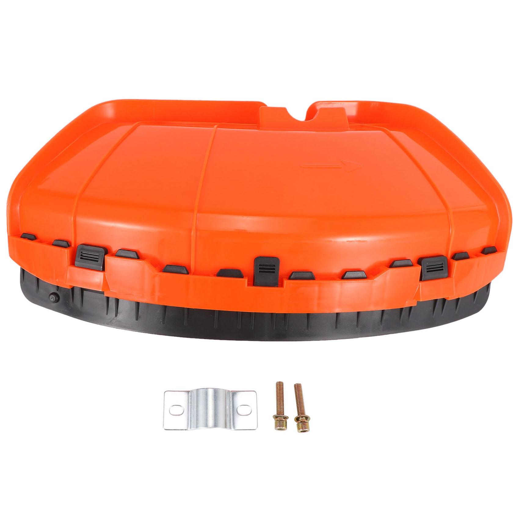 Universal Brush Cutter Shield Lawn Mower Guard Lightweight Plastic Grass Trimmer Blade Protector Cover For 26mm/28mm