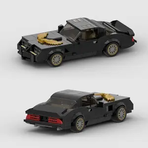 355pcs 1977 Pontiac Firebird Trans Am Model Kit, Stem Educational Toy for Kids & Adults DIY Car Building Set, Stem Building Block Sets, Perfect Gift for Birthdays & Holidays