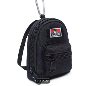 Ben Davis Mini Backpack for Men and Women, 8 Color Options, Handheld Clip, Key & Wallet Features, Ideal for Everyday Use