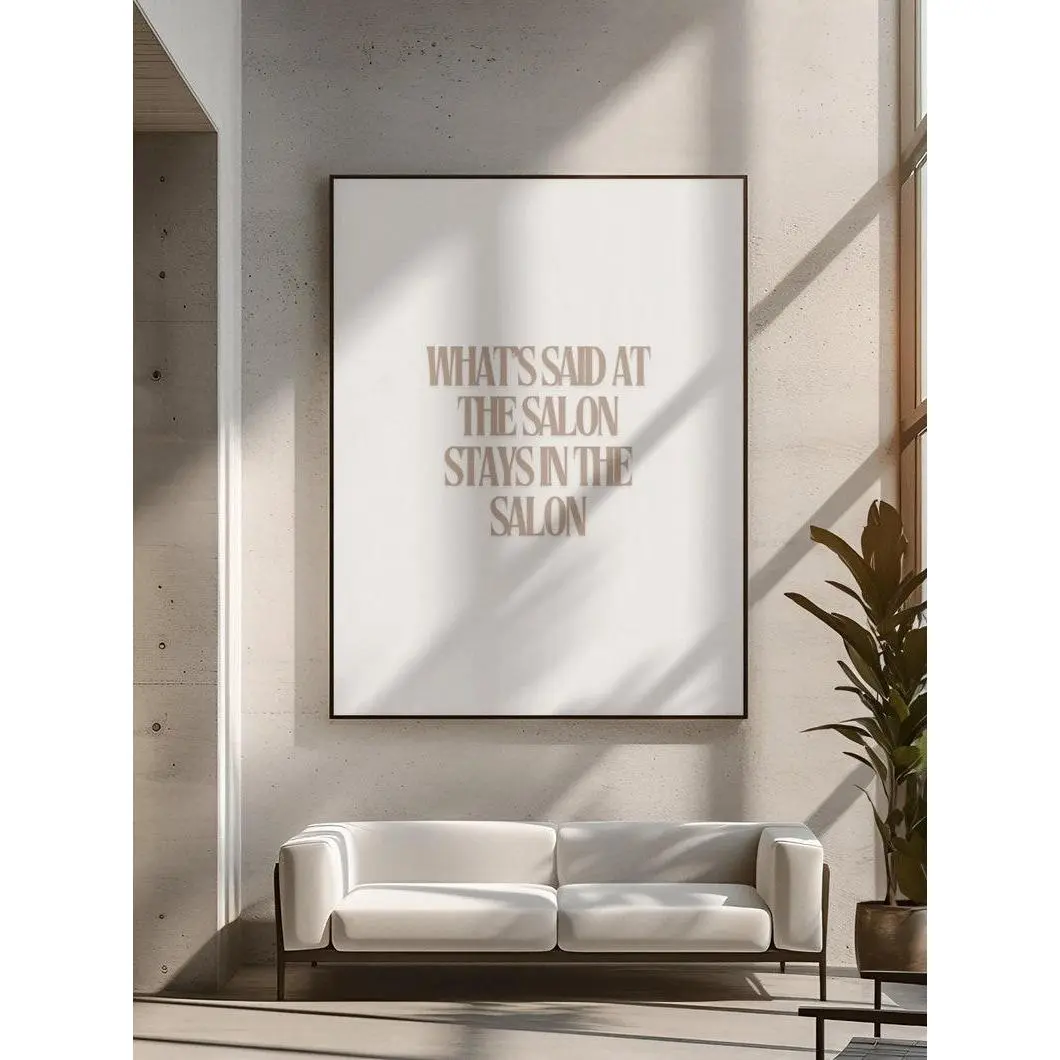 hair salon decor, gift for hairstylist, hairstylist digital print, hair salon wall art, hair salon art, hair salon print, hairdresser gift