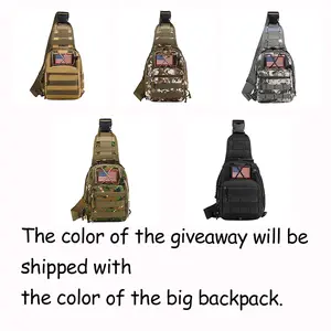 Camo Sling Bag, SpringTok Multipurpose Shoulder Bag, Stylish Oxford Cloth Chest Bag, Unisex, Suitable for Daily Use, Boom Bag, Forest Bag, Chest Bag, Great for Camping Hiking Fishing, Summer Homeless