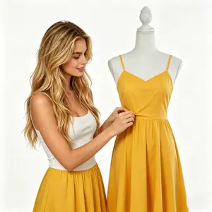 Female Mannequin Body 60-67 inch Dress Form Sewing Mannequin Torso Manikin with Wooden Tripod Base Stand Adjustable Mannequin for Sewing Clothes Display