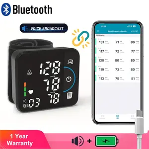Bluetooth Blood Pressure Monitor Health Guarder: Blood Pressure Monitor with Bluetooth, Data Export, Dual User Mode & Irregular Heartbeat