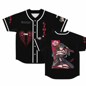 Lyra Baseball Jersey – Anime Style Shirt, Unisex Streetwear Outfit, Manga Fan Merch, Oversized Fit, Trendy 2026