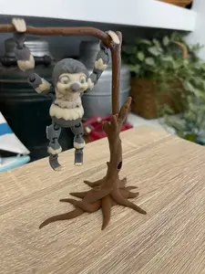 3D Printed Sloth with or without Tree USA Made, PLA Figurine