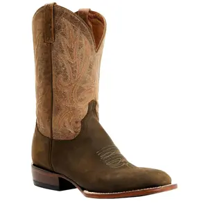Lucchese Men's Gordon Western Boot Broad Square Toe - M4098.Wf
