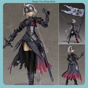 15cm Fate Grand Order Jeanne D'Arc Alter Action Figure, Ruler Alter Jeanne PVC Movable Statue, FGO Game Girl Collectible Model, Desktop Decoration Ornament, Birthday Christmas Halloween Holiday Gift for Fans & Collectors