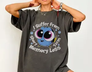 I Suffer From Short Term Memory Shirt, Cute Regal Blue Dory Family Trip Shirt