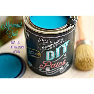 Mermaid Tail DIY Paint