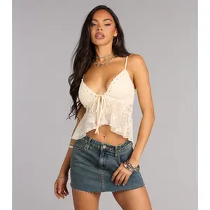 Soft Spoken Lace Flyaway Cami