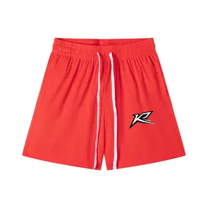 Mesh Drawstring Shorts