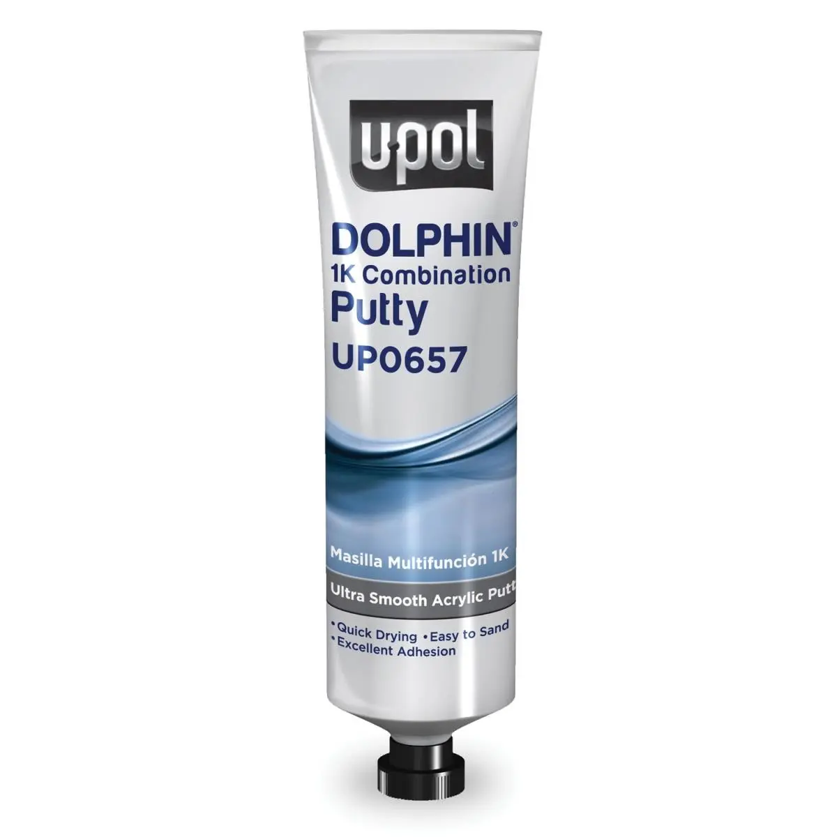 U-POL Products  7 oz Dolphin 1k Combination Putty & Ultra Smooth Acrylic Putty, Olive Green