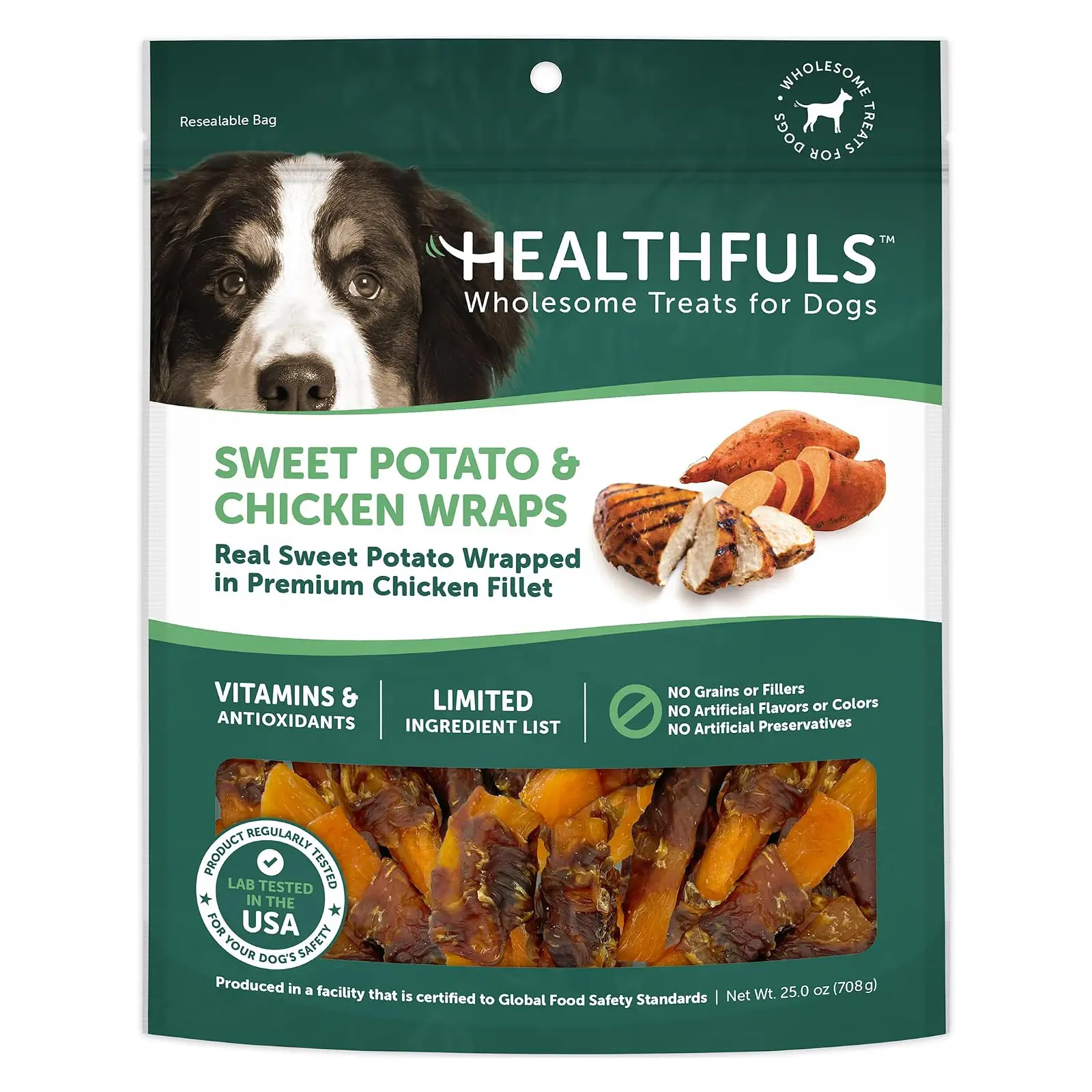 Blue Buffalo Nudges Jerky Cuts Chicken Dog Treats, 16 oz Real Chicken First, Oven-Dried, Easy to Tear, No Chicken By-Product, Corn, Wheat, or Soy
