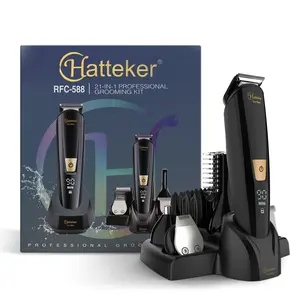 6 in 1 Electric Body Hair Trimmer, Cordless Trimmer, Rechargeable Trimmer, Multifunctional Hair Trimmer, Hair Trimmer Kit Hair Clipper for Men, Waterproof Beard Trimmer Electric Shaver, Men's Hair Removal Tool, Gift for Boyfriend
