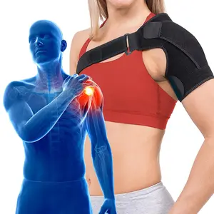 Adjustable Shoulder Brace for Men - Both Left and Right Arm - Pain Relief for Torn Rotator Cuff, Compression Support Sleeve for Dislocation, Bursitis, Tendonitis