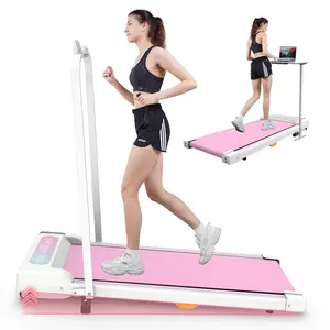 SAYGOGO Foldable Under Desk Treadmill, 2.5HP, 265 lb Capacity, Portable with Remote Control & LED Display, Home Workout Equipment