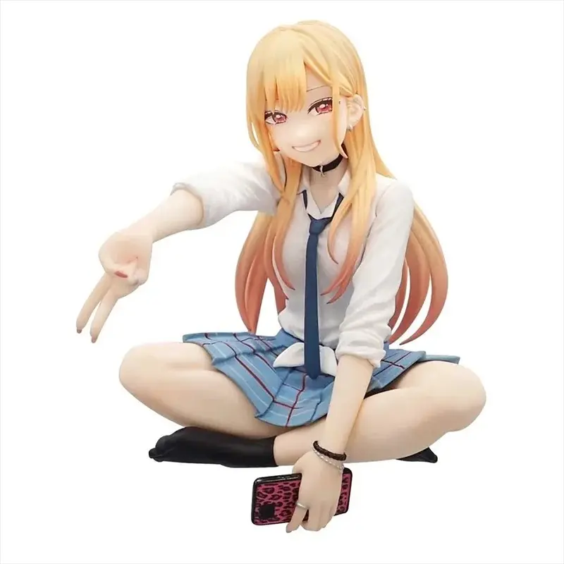 My Dress-Up Darling Kitagawa Marin Sitting Position Anime Figure Model Statue Collection Desktop Decoration In Stock