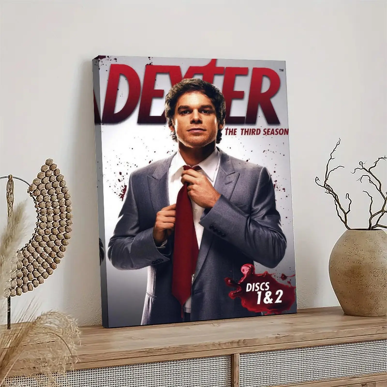 Dexter Wall Decoration Art Painting Decorative Classic Poster Art Wall Art Oil Painting Art Canvas Poster Decorative Painting Porch Living Room Art Decoration