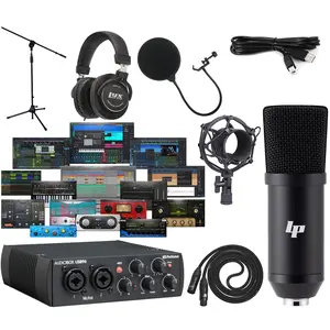 AudioBox 96 USB 2.0 Recording Studio Bundle – Interface, Condenser Mic, Headphones, Stand & Studio One