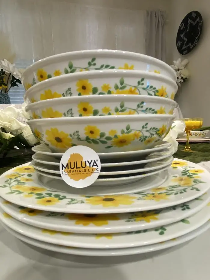 Adey Abeba Dinner set 12 pieces NEW