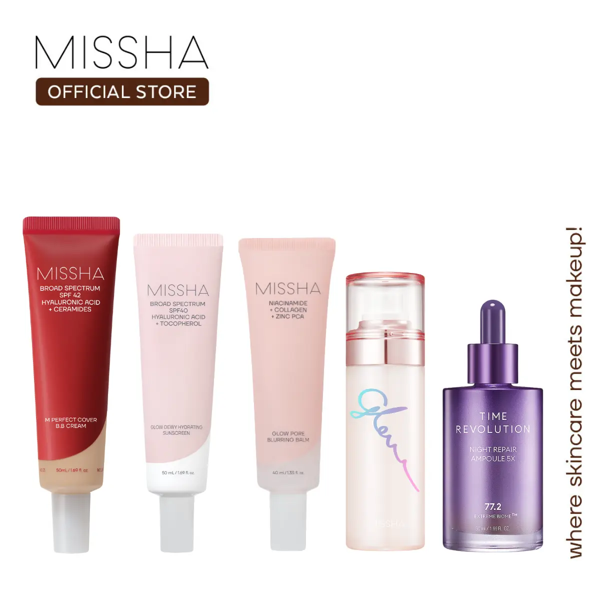 [MISSHA Official] LIVE Exclusive Tiktok's Best BB Cream + Skincare Bundle