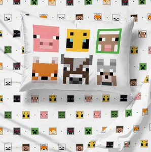 Sunny Side Up Official Minecraft Creeper Sheet Set