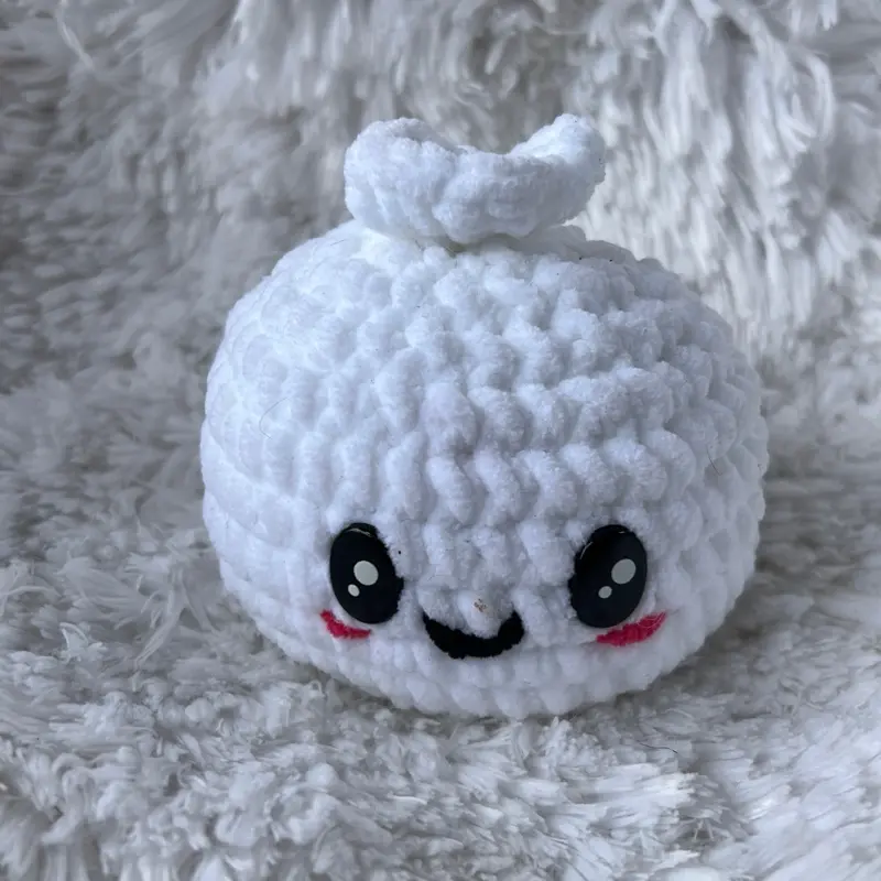 Handmade crochet bao dumpling plush