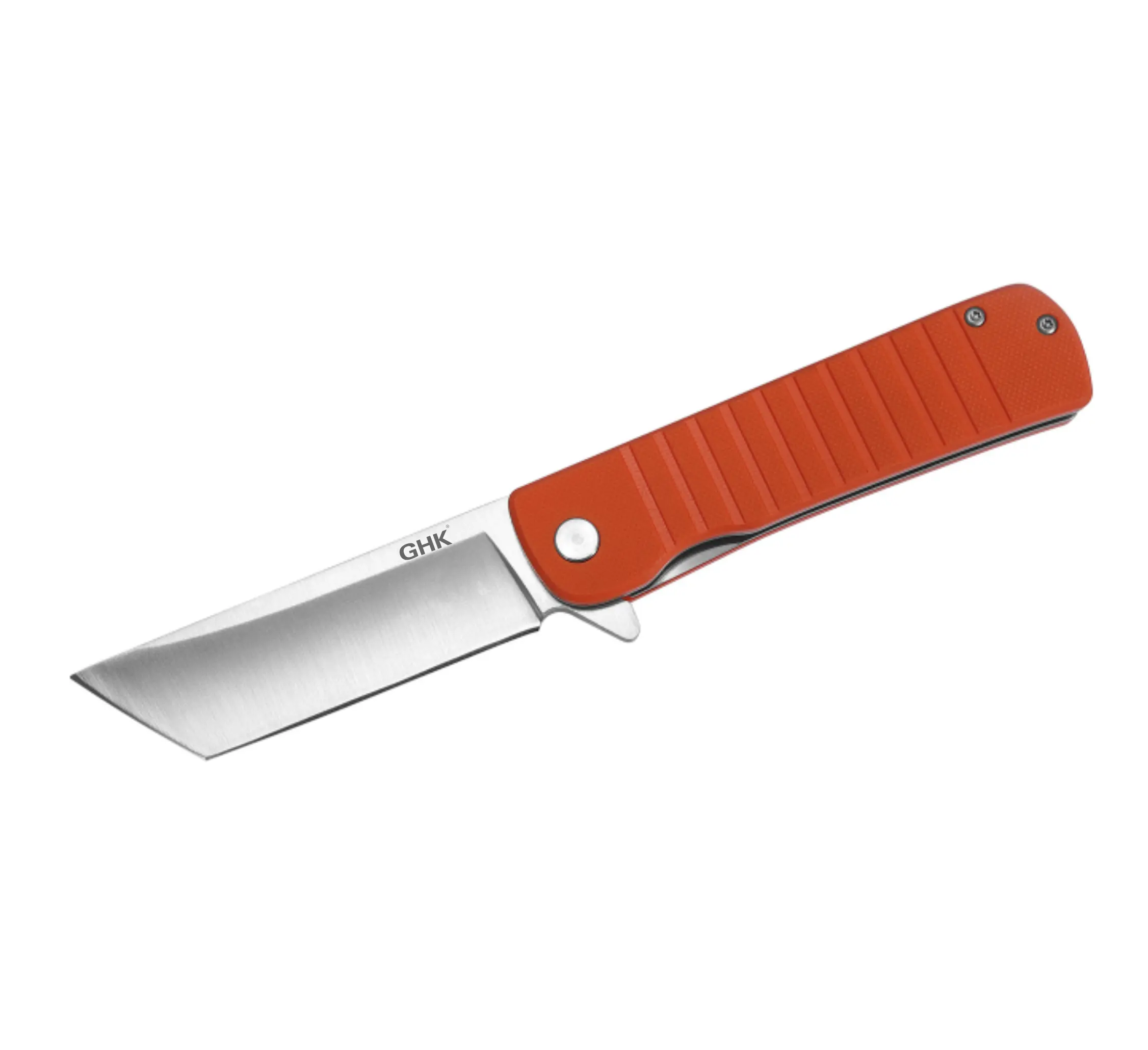 GHK D2 Steel High-Hardness Folding Knife, Outdoor Camping Handheld Cutting Tool