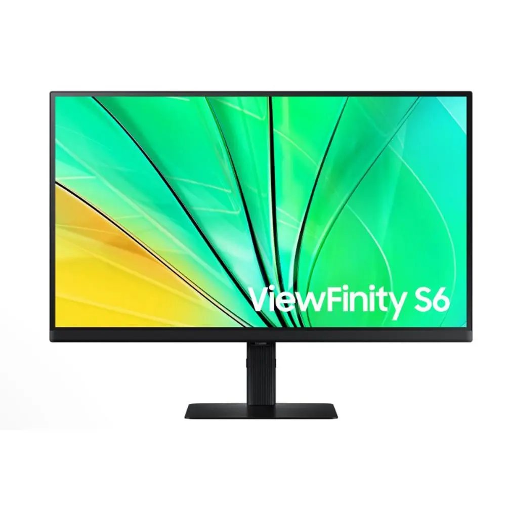 Samsung 27" ViewFinity S6 (S60D) QHD 2560x1440 100Hz HDR10 Monitor for Creators, Crystal-Clear Visual Excellence, Computers & Office Desktop Components, Monitors, 26-28Inches