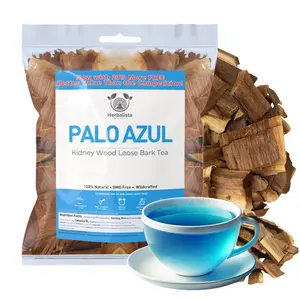 NEW Viral Palo Azul Tea 5 oz (141g) - Better Value! | Kidney Wood Blue Stick Herbal Tea - 70+ Cups | Loose Bark Resealable Bag Wildcrafted