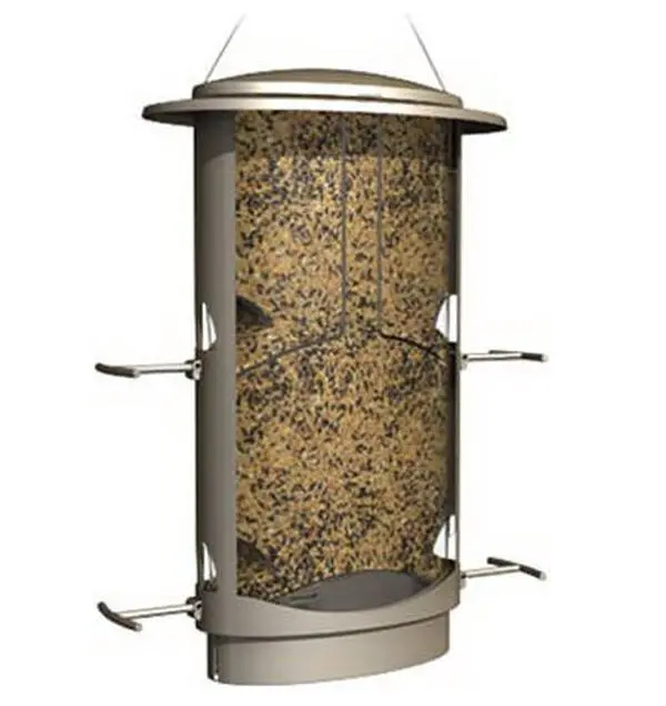 212 MAIN CLASSIC11 Squirrel-Proof X-1 Seed Feeder, Metal Bird Feeder